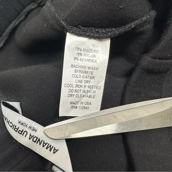 Amanda Uprichard Black Leggings Sleek and Stylish - Picture 9 of 11